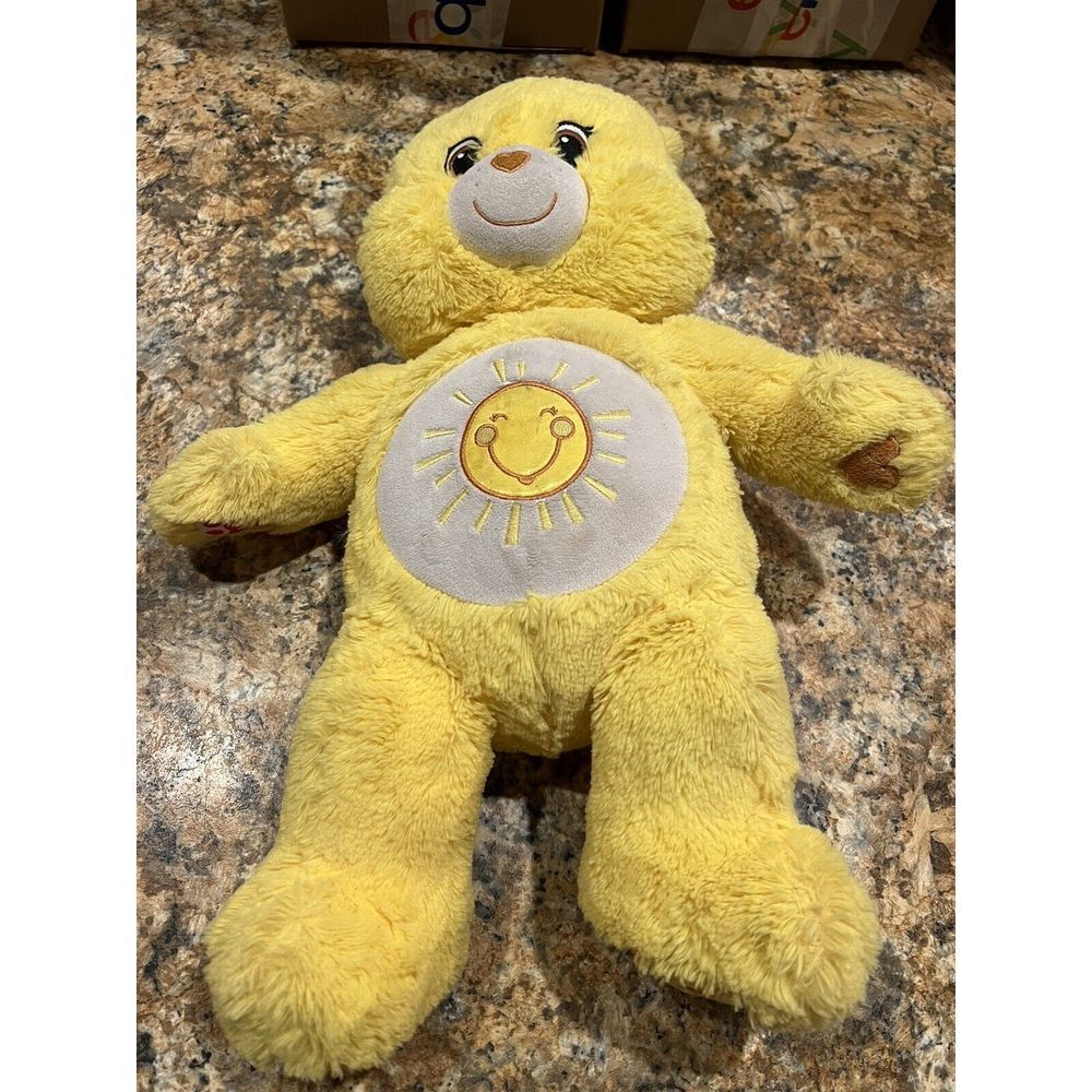 Care Bears Funshine Bear Plush‎ Build A Bear 2016 17"